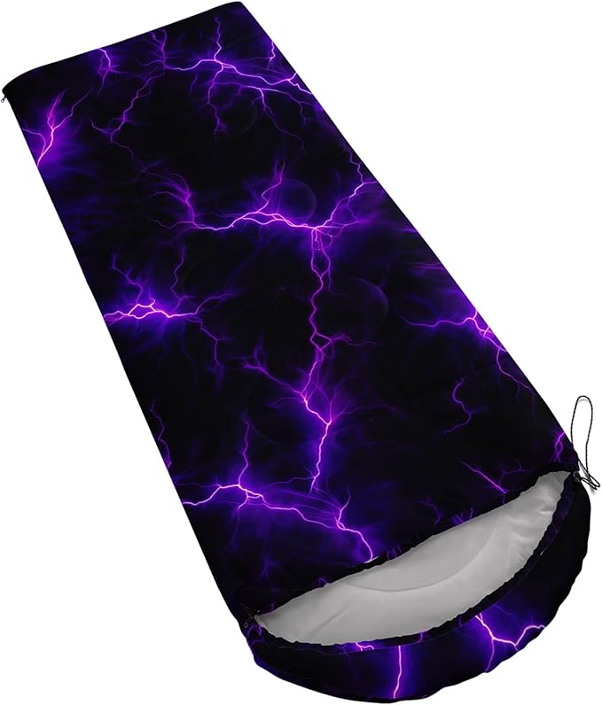 QOOMO Camping Sleeping Bags,3 Season Warm & Cool Weather,Lightweight,Waterproof Sleeping Bags for Adults & Kids,Traveling,and Outdoors,Camping Gear Equipment