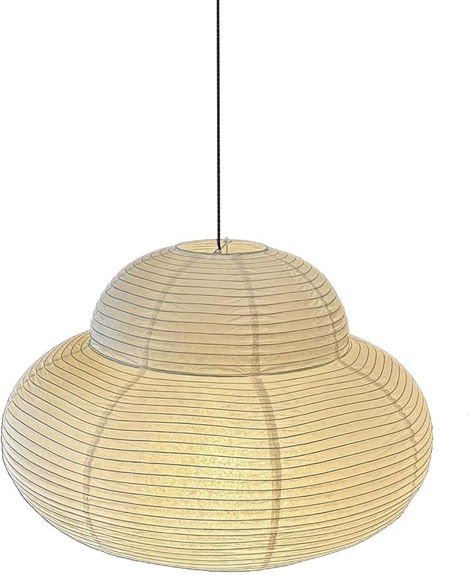 21.65inch White Cloud Lampshade,Big Size Foldable Chinese Paper Lantern, Handicrafts Ceiling Ampshade Indoor Decorative Chandelier