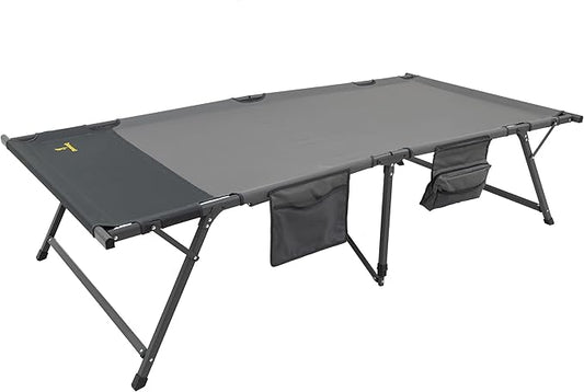 Browning Camping Titan Cot XL, Oversized Comfort Adult Cot, 450 lb. Weight Capacity