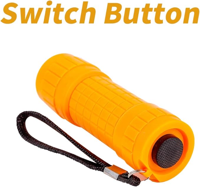 Small Mini Flashlights Pack of 30,Assorted Colors,New Type Cob Light,With Battery