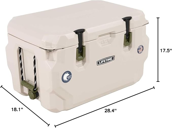 Lifetime Hard Cooler, High Performance Ice Chest