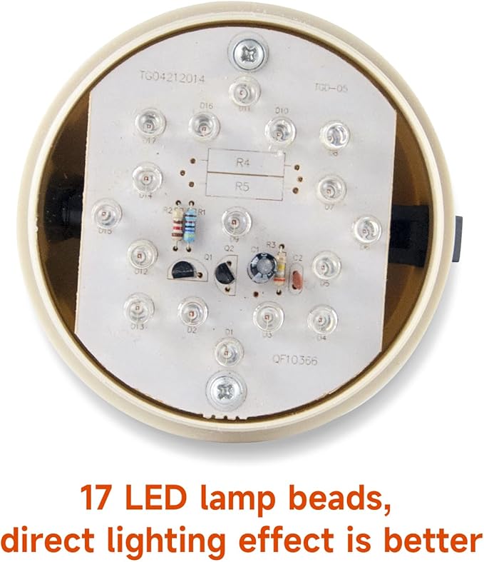 Led Strobe Lights Magnetic Battery Amber Flashing Beacon Light with No Sound Emergency Lights for Vehicles Trucks Car Forklift LTD-5088