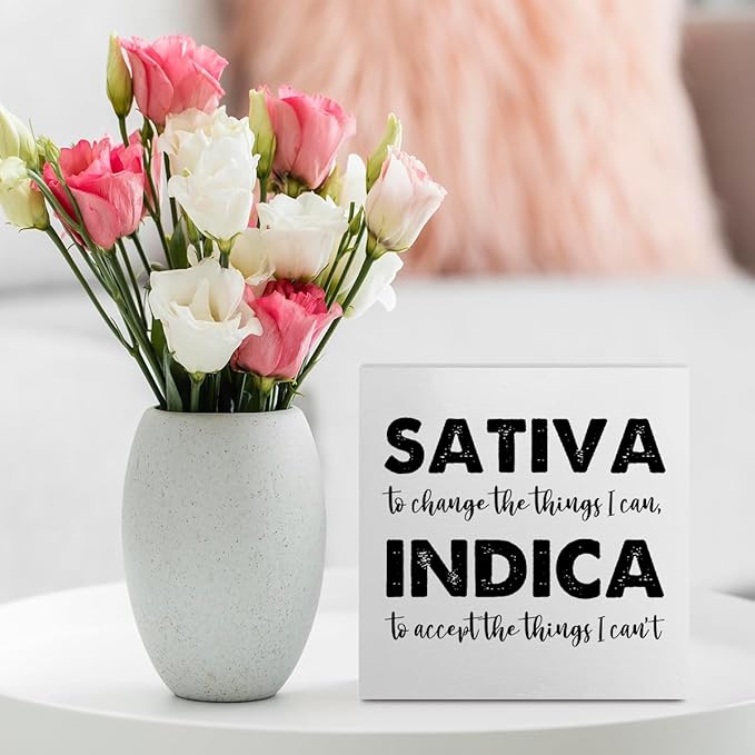 Inspirational Quotes Office Supplies Rustic Desk Decor Motivational White Wooden Box Sign Positive Affirmation Farmhouse Wood Plaque Cubicle Accessories Home Shelf Table Tiered Tray Counter Decoration