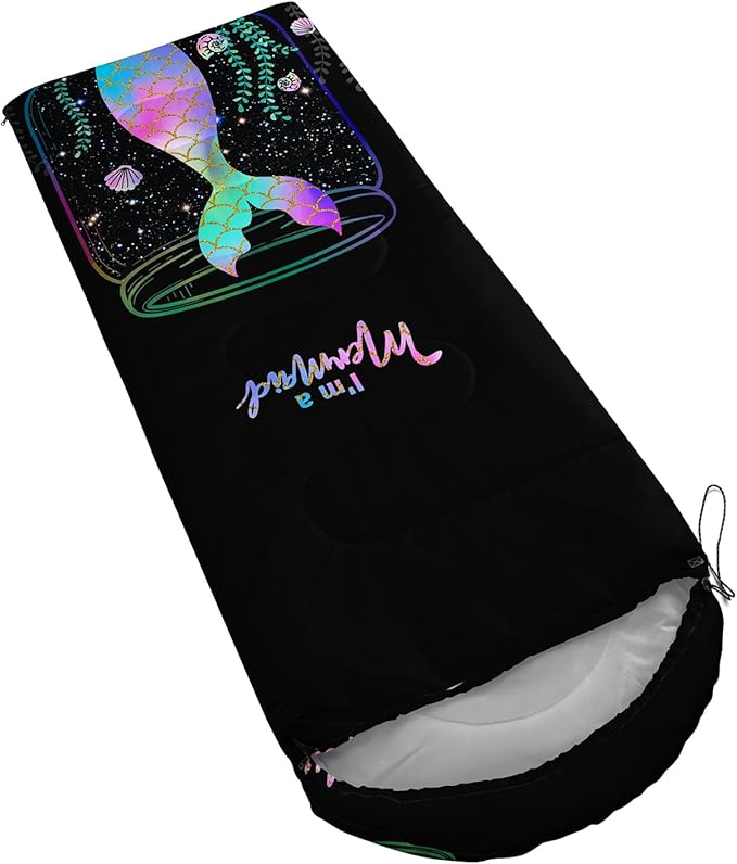 BailiPromise Camping Sleeping Bags,3 Season Warm & Cool Weather,Lightweight,Waterproof Sleeping Bags for Adults & Kids,Traveling,and Outdoors,Camping Gear Equipment