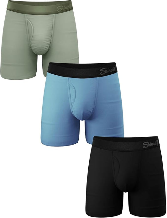Shinesty Hammock Support Mens Boxer Briefs with Pouch