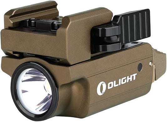 OLIGHT PL-Mini 2 Valkyrie 600 Lumens Magnetic USB Rechargeable Compact Hunting Gear with Adjustable Rail, High Performance CW LED Flashlight with Built-in Battery