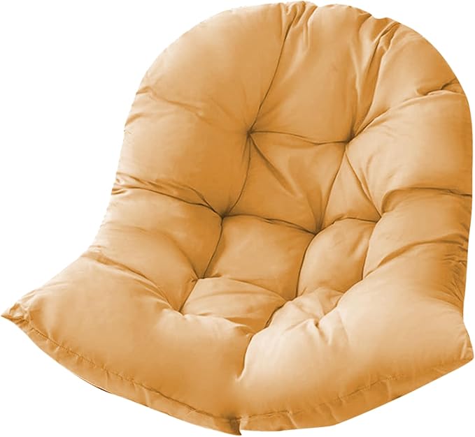 Thickened Hammock Swing Chair Cushion, Hanging Basket Seat Cushion Pillow, Soft Hanging Egg Chair Back Cushions Pads, for Indoor and Outdoor Garden Offices - Thickened Version