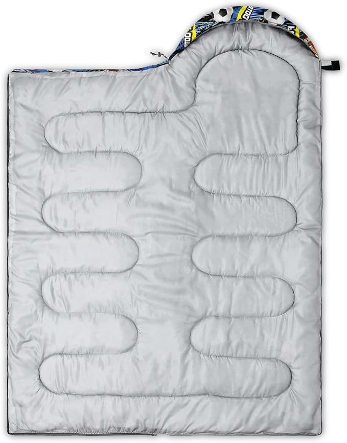 Sleeping Bags for Adults and Kids Backpacking Camping Sleeping Bags for Girls and Boys Lightweight Waterproof Cold/Warm 3-Season