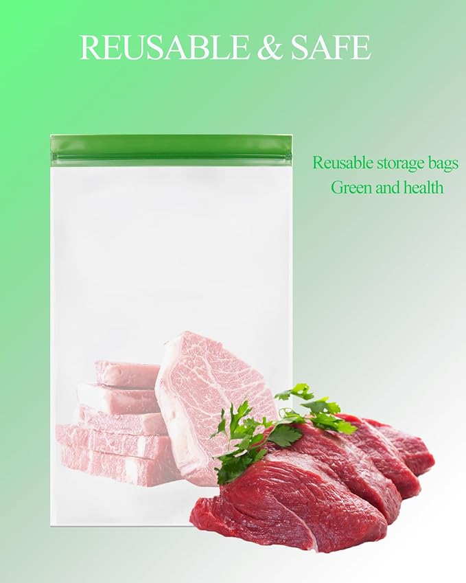 4 pack HEAVY DUTY Odor Proof Storage Bags-12ｘ20 Inch, Reusable Double-Tracked Ziplock Bags for Food Storage,Large Bear Bag fit Camping, Hiking, Water Sports and Home Organization