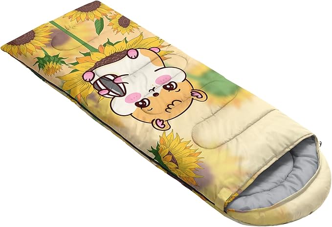 QOOMO Camping Sleeping Bags,3 Season Warm & Cool Weather,Lightweight,Waterproof Sleeping Bags for Adults & Kids,Traveling,and Outdoors,Camping Gear Equipment