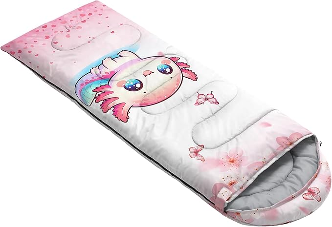 Sea Turtle Sleeping Bag for Kids Boys Girls,Ocean Themed Camping Gear,Waterproof Compact Sleeping Bag for Camping Backpacking Outdoor Hiking.