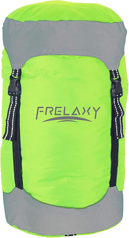 Frelaxy Compression Sack, 40% More Storage! 11L/18L/30L/45L/52L Compression Stuff Sack, Water-Resistant & Ultralight Sleeping Bag Stuff Sack - Space Saving Gear for Camping, Hiking