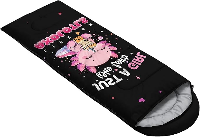 Sea Turtle Sleeping Bag for Kids Boys Girls,Ocean Themed Camping Gear,Waterproof Compact Sleeping Bag for Camping Backpacking Outdoor Hiking.