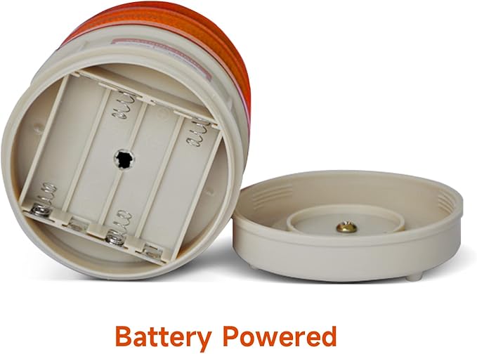 Led Strobe Lights Magnetic Battery Amber Flashing Beacon Light with No Sound Emergency Lights for Vehicles Trucks Car Forklift LTD-5088