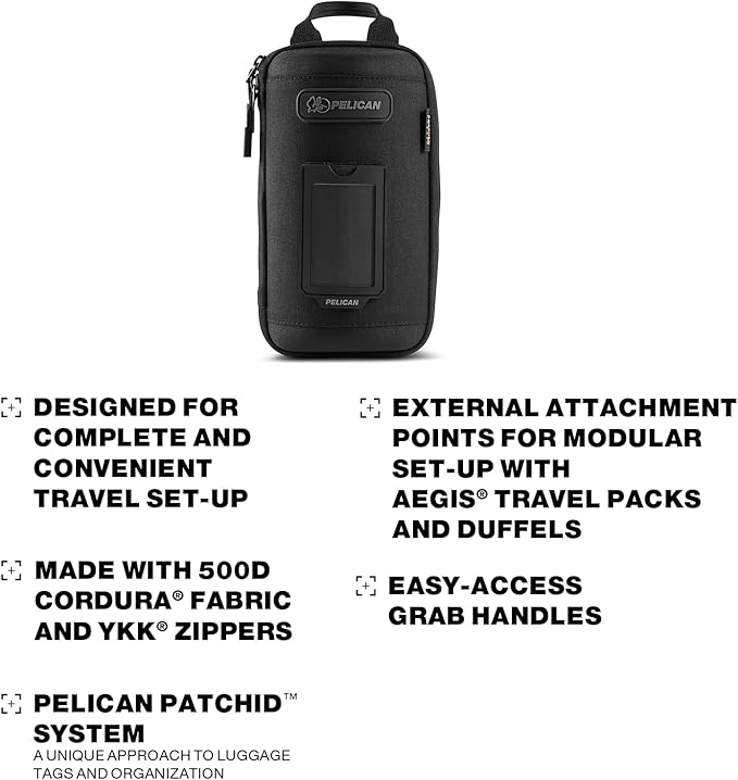Pelican ModPak AV Pouch - Camera Bag and Lens Case - Single (Black)