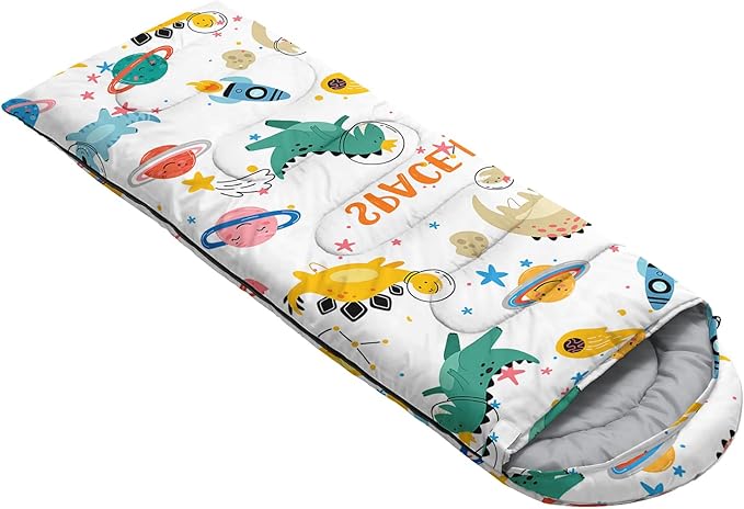 Sleeping Bags for Adults Kids,Backpacking Camping Sleeping Bag for Girls Boys Lightweight Waterproof Cold/Warm Weather Sleeping Bag for All Season