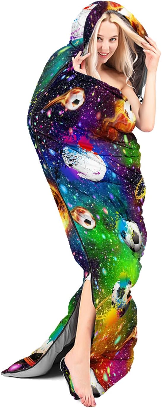 Sleeping Bags for Adults and Kids Backpacking Camping Sleeping Bags for Girls and Boys Lightweight Waterproof Cold/Warm 3-Season