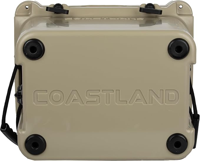 Coastland Delta Series Rotomolded Coolers, Premium Everyday Use Insulated Cooler, Ideal Portable Ice Chest Available in Multiple Capacities & Colors