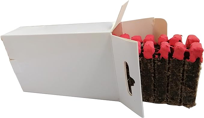 Barbecue Natural Wax Infused Wooden Match Grill Fireplace Waterproof Party Camping Hiking Bushcraft Outdoor + Free Tin Container (2 x 20 Matches)