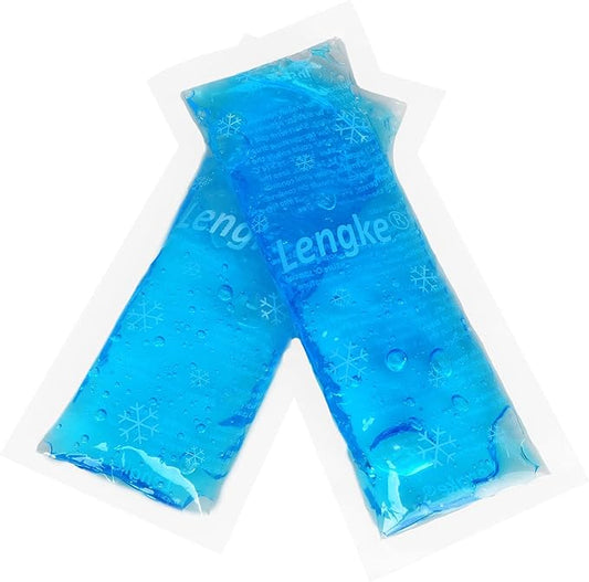 YOUSHARES Ice Packs - Reusable Freezer Packs Instant Hot Or Cold Gel Pack Suitable for Insulin Cool Storage Bag （2 TSA Approved Ice Packs）