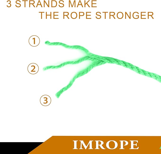 4mm x 400 Feet Light Green Jute Rope, Twine for Gardening Tomato Climbing Plant Tie Floristry Crafts Gift Wrapping Packing Decor