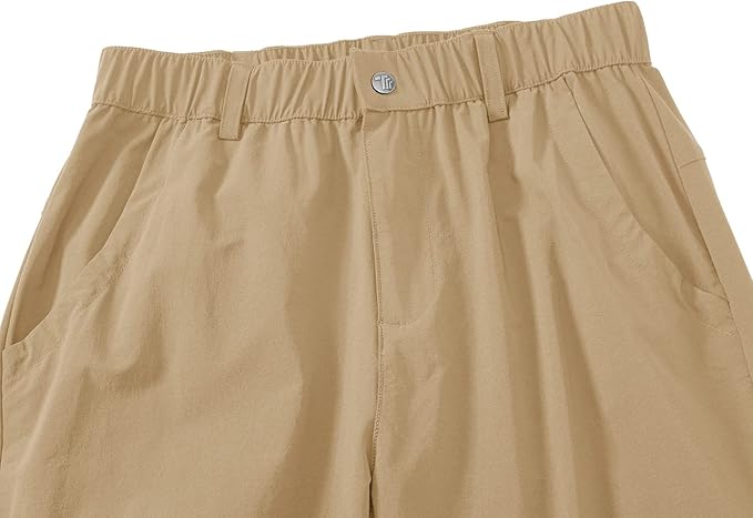 YSENTO Women's Hiking Pants Lightweight Stretch Quick Drying UPF 50 Camping Travel Work Cargo Pants 6 Pockets