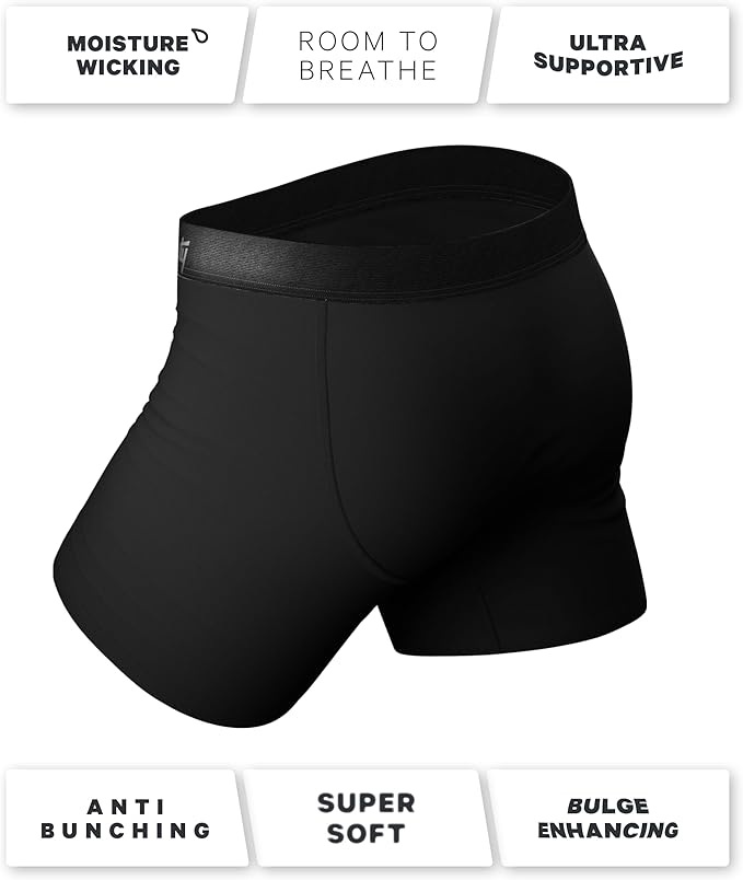 Shinesty Hammock Support Mens Boxer Briefs with Pouch