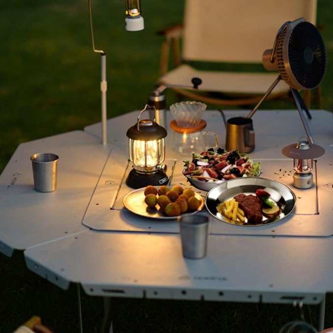 Camping Mess Kit - 1 to 2 persons Camping Dishes includes Cups, Bowls, Knives, Forks, Spoons, Camping Dinnerware Set Camping Cooking Utensils Accessories Plates Dinnerware Set