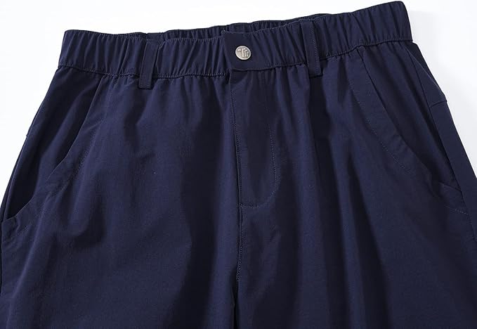 YSENTO Women's Hiking Pants Lightweight Stretch Quick Drying UPF 50 Camping Travel Work Cargo Pants 6 Pockets