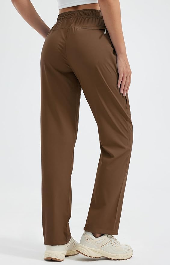 Libin Women's Hiking Pants Lightweight Quick Dry Cargo Pants Casual Safari Work Travel Clothes Petite/Regular/Tall