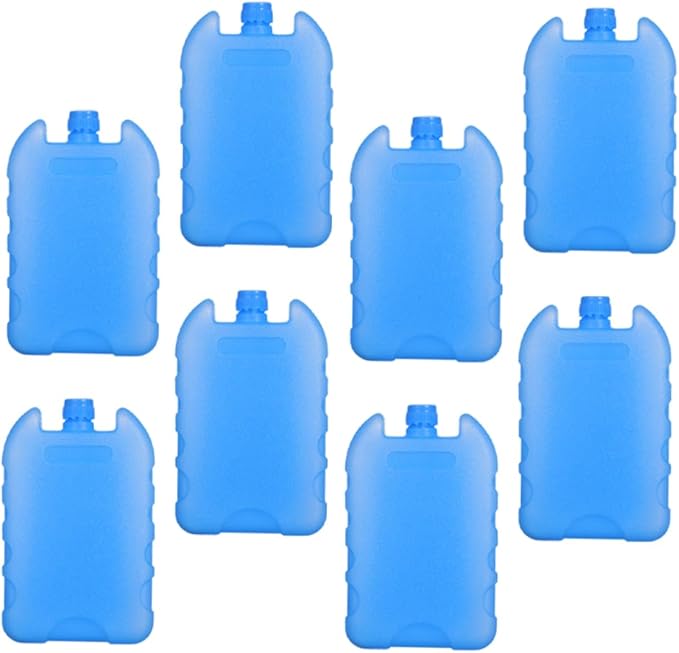 Homoyoyo Temperature Reduction Air Cooler Ice Crystal Box Pack Reusable Cold Packs for Office Home Travel