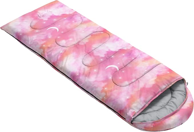 BailiPromise Camping Sleeping Bags,3 Season Warm & Cool Weather,Lightweight,Waterproof Sleeping Bags for Adults & Kids,Traveling,and Outdoors,Camping Gear Equipment