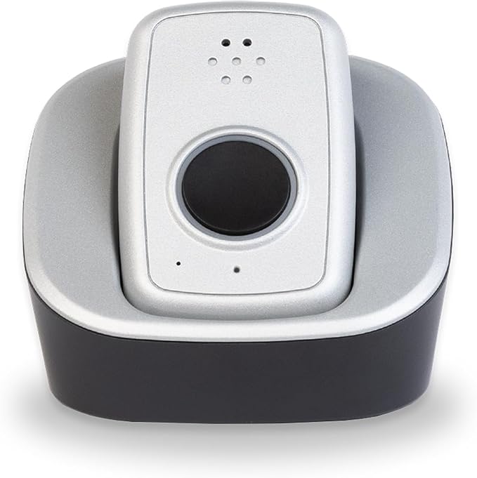 ADT - On-The-Go Mobile Medical Alert System for Seniors - GPS Capabilities, Included Waterproof Wearable Panic Button, 24/7 U.S. Based Monitoring (Black Wristband)