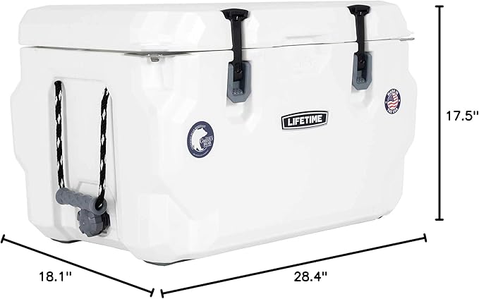 Lifetime Hard Cooler, High Performance Ice Chest