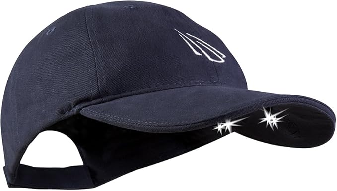 POWERCAP LED Hat 25/10 Ultra-Bright Hands Free Lighted Battery Powered Headlamp