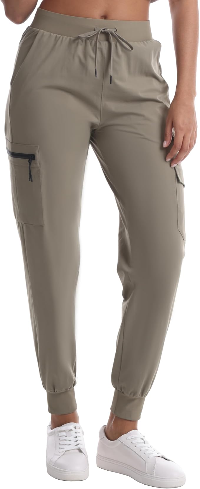 Women's Hiking Pants with Pockets Water Resistant Lightweight Quick Dry Cargo Pants for Travel Outdoor