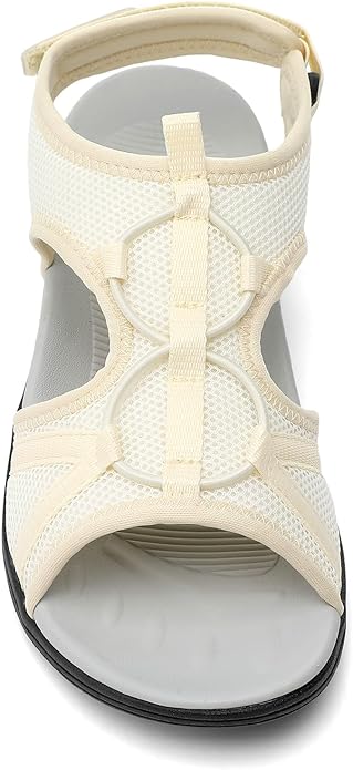 UBFEN Womens Hiking Sandals Comfortable Walking Sandals Summer Sport Breathable Arch Support