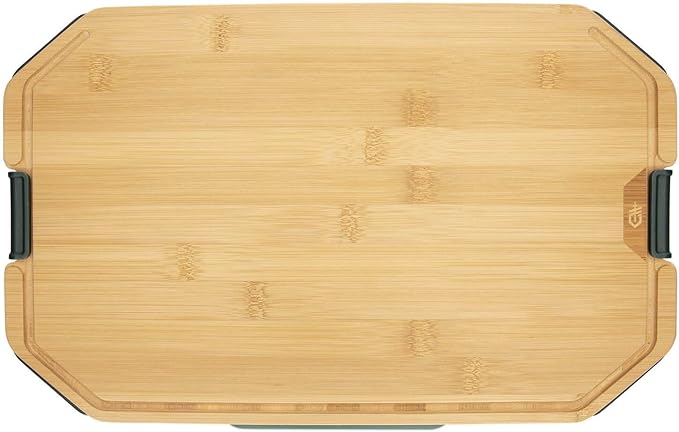 Gerber Gear ComplEAT Cutting Board Set - Cutting Board Kit with Polypropylene & Bamboo Cutting Boards - Features Paring Knife & Chef's Knife in Nesting Design