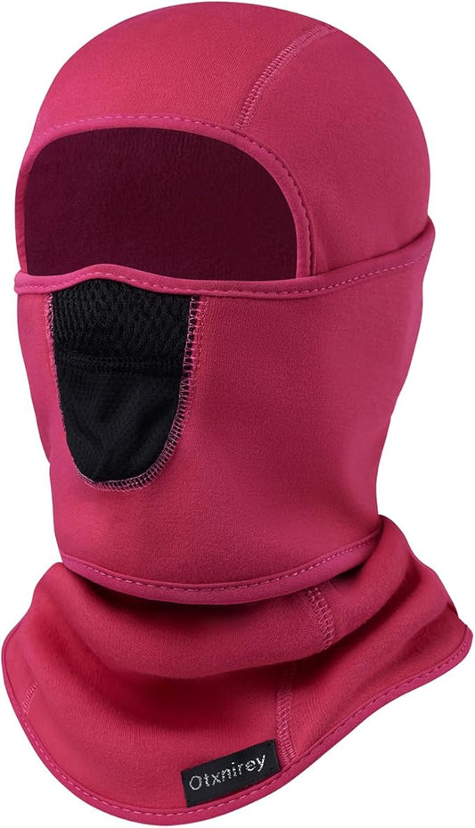 Kids Balaclava Windproof Ski Mask for Boy Girl (with Breathable Holes), Winter Hat Ski Mask for Cold Weather for Skiing