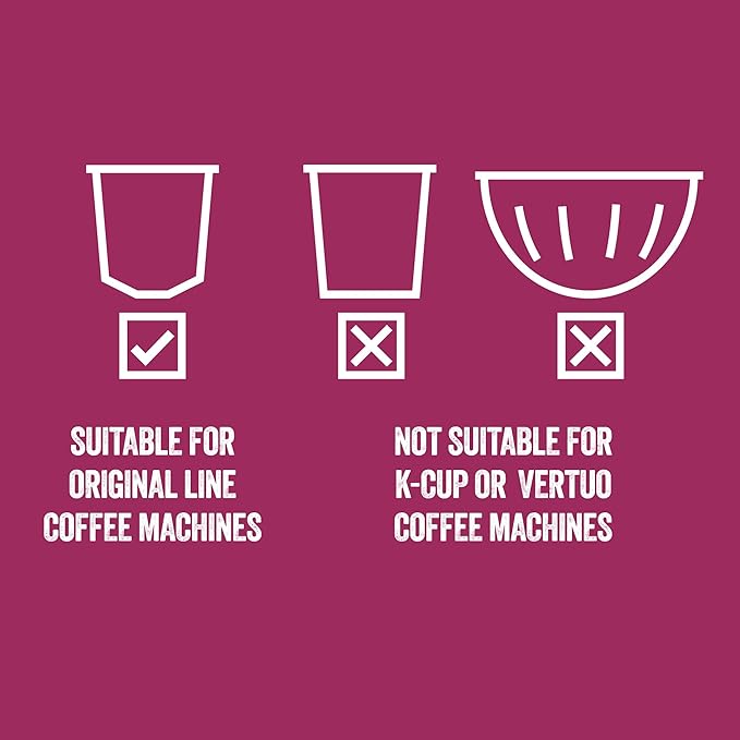 La Natura European-Style Beauty Coffee Pods - For Original Line Nespresso Machines - Espresso Roast with Biotin, Selenium, and Zinc for Healthy Hair, Skin, Nails - Pack of 60