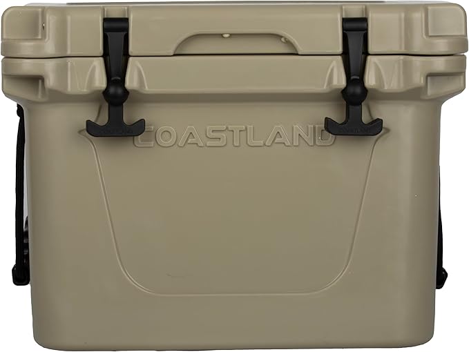 Coastland Delta Series Rotomolded Coolers, Premium Everyday Use Insulated Cooler, Ideal Portable Ice Chest Available in Multiple Capacities & Colors