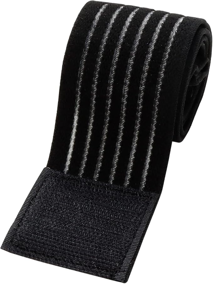 Comfytemp Ice Pack Strap, Stretchable, Reusable, 27.6 x 2 in, 1pc, Ice Belt Extender Strap, Elastic Hook and Loop Extension Strap Adds Length to Most Ice Packs, Multiple Uses