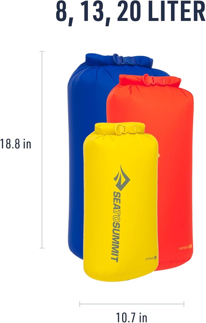 Sea to Summit Lightweight Dry Bag 3-Piece Set