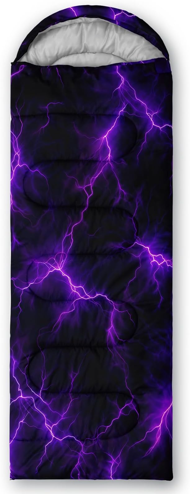 QOOMO Camping Sleeping Bags,3 Season Warm & Cool Weather,Lightweight,Waterproof Sleeping Bags for Adults & Kids,Traveling,and Outdoors,Camping Gear Equipment