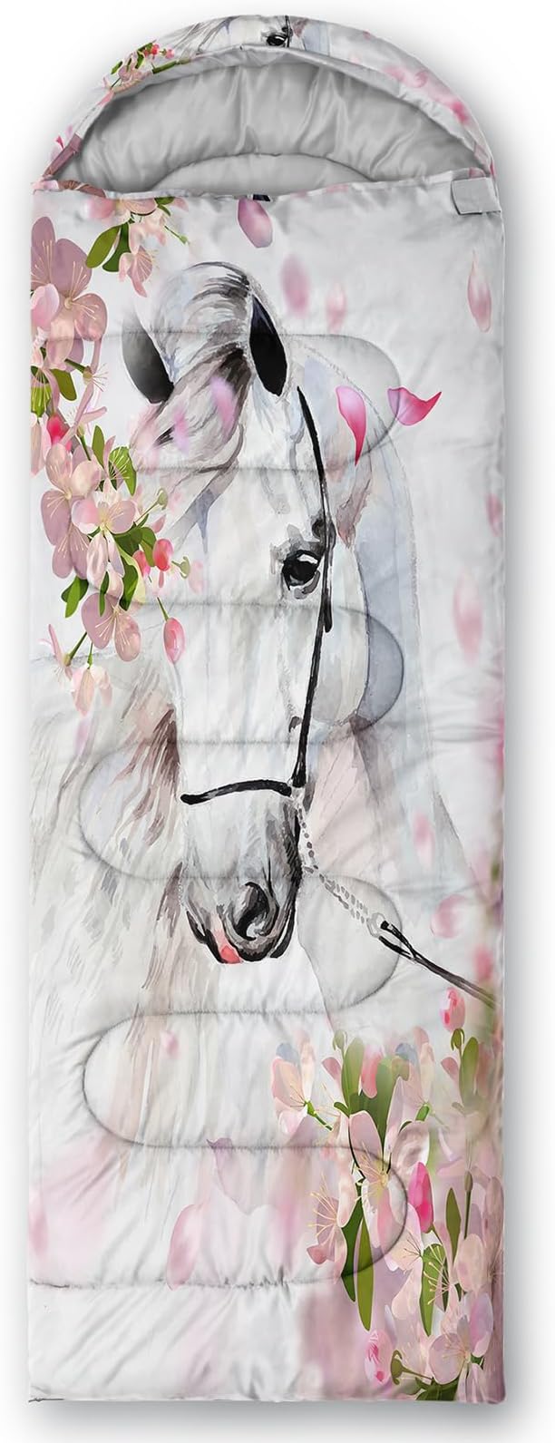 Axolotl Unicorn Sleeping Bag for Kids Boys Girls–Lightweight Warm Cold Weather Sleeping Bags,Waterproof Portable Sleeping Bag with Compression Sack for Camping Backpacking Outdoor Indoor