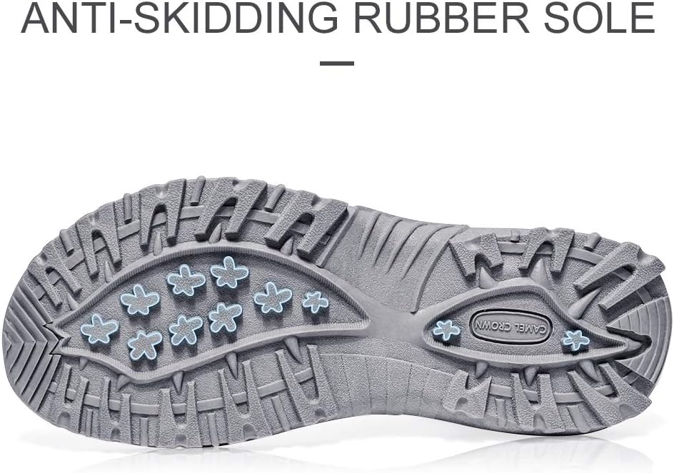 CAMEL CROWN Hiking Sport Sandals for Men Anti-skidding Water Sandals Comfortable Athletic Sandals for Outdoor Wading Beach