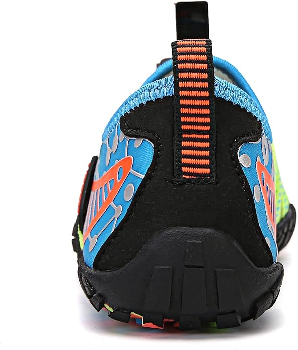 UBFEN Water Shoes for Kids Boys Girls Aqua Socks Barefoot Beach Sports Swim Pool Quick Dry Lightweight Toddler Little Big Kid