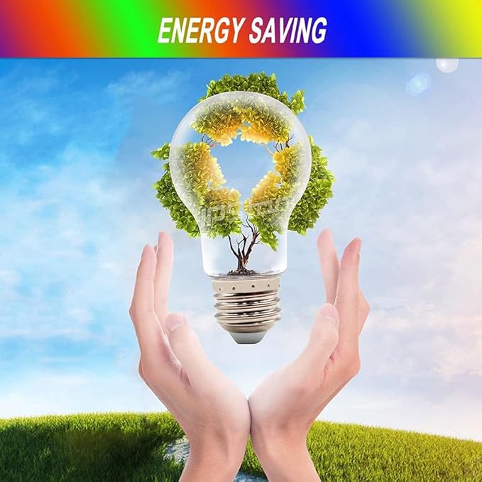 Auroraworld Outdoor Patio Lights Color Changing, 35FT RGB LED String Lights with E26 Shatterproof Edison Bulbs, Dimmable Patio String Lights for Bistro Backyard Garden, 1 Remote Controllers