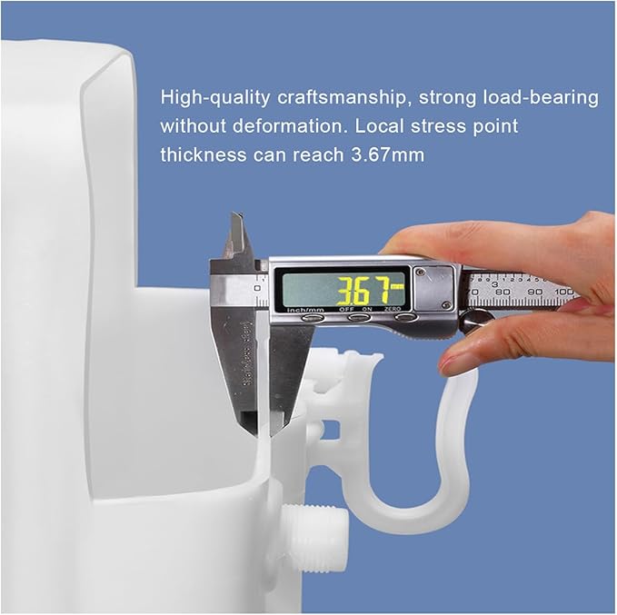 Plastic Water Tank 25L/35L/50L/80L/110L/200L Water Container，Rain Water Tank，Food-Grade Rectangular Thickened Water Tower with Faucet for Household Water Storage(Size:25L)