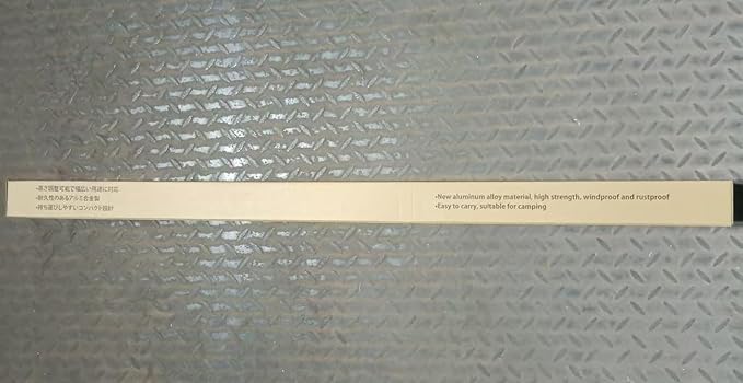 Tarp Poles Heavy Duty Adjustable, AVOFOREST Aviation Aluminum 8.7FT Tent Poles Lengthen and Thicken with Protection Cap Awning Poles Set of 4 for Hiking